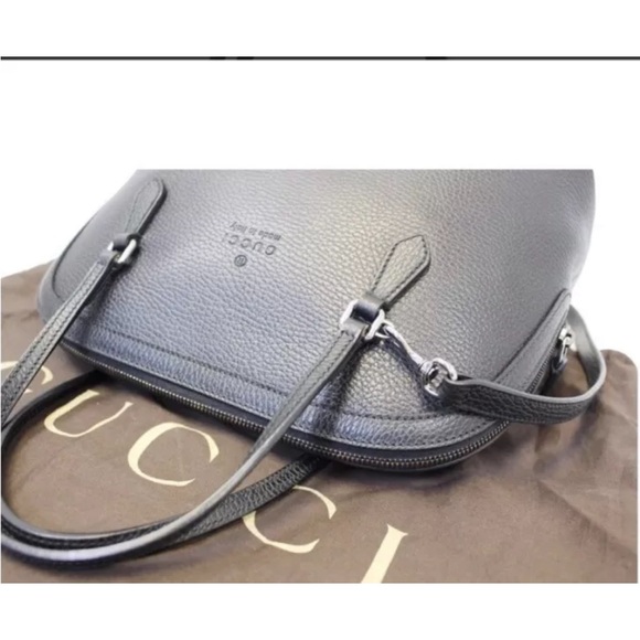 Gucci Chocolate Dome Leather Crossbody Bag NWT - Picture 10 of 15